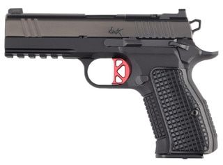 DWX 15 compact, optic-ready single action 9mm pistol, black DLC.